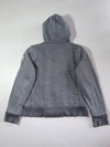 Moose Knuckles Grey Sherpa Trim Hoodie – (XL)