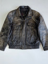 Super Premium Original Pure Heavy Leather Jacket (XL)