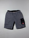 Engelbert Strauss Grey Reflective Work Shorts (W:35) (L:24)