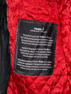 RG512 Urban Wear Red-Zip PURE Leather Jacket (M)