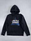 Jack & Jones Urban Edge Core 1990 Graphic Pullover Hoodie (XL)