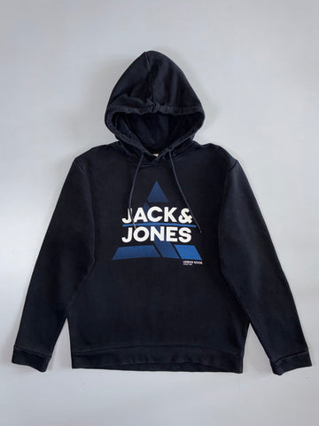 Jack & Jones Urban Edge Core 1990 Graphic Pullover Hoodie (XL)