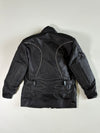 Rehmer Black Multi-Pocket Touring Motorcycle Jacket (M/L)