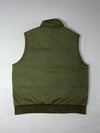Levi’s Red Tab Puffer Vest – Olive Green Sleeveless Vest (XL)