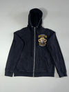 Jizo Bosatsu "Master Freedom" Japanese Embroidered Zip-Up Hoodie (L)