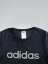 Adidas Black Mesh-Panel Sports Tee – Women’s (XS)