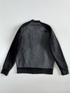 The North Face Grey/Black Fleece Bomber Jacket (S)