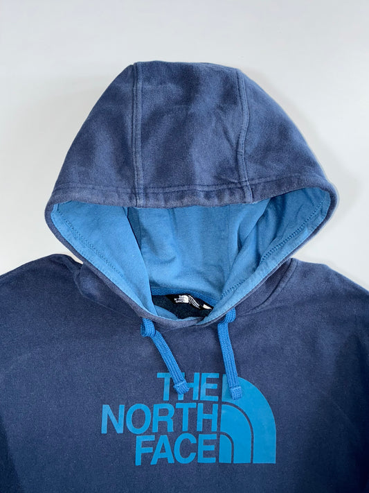 The North Face Faded Navy Logo Hoodie (XL/2Xl)