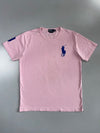 Polo Ralph Lauren | Big Pony Tee | Pink Custom Fit (L)