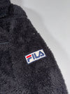 Fila Sherpa Fleece Full-Zip Jacket Black, (S)