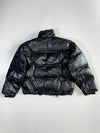 Vintage Pure Leather Puffer Jacket (M)