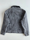 Levi’s Grey Denim Sherpa Collar Trucker Jacket Fur inside (2Xl)
