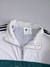 Adidas Originals Colorblock Quarter-Zip Anorak (L)
