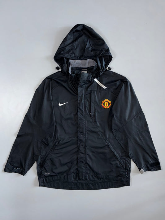 Nike x Manchester United | Detachable Hood Rain Jacket | Black (XL)