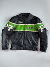 First Racing | Leather Moto Jacket with Thinsulate (M) (Paded)