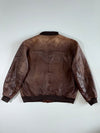 Anson’s Premium Original Leather Bomber Jacket (XL)