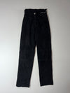 BMW The Spirit of Touring Sevilla Black Nubuck Leather Pants (W:26) (L:42)