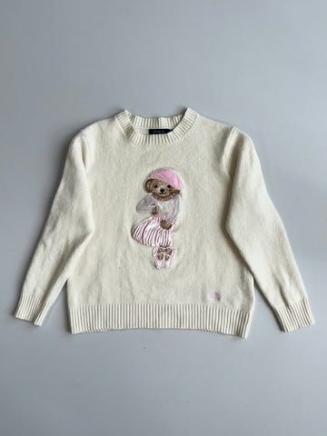 Polo Ralph Lauren Bear Ballerina Wool Sweater woman’s (Size S)