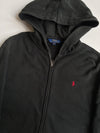 Polo Ralph Lauren Black Full Zip Hoodie (M)