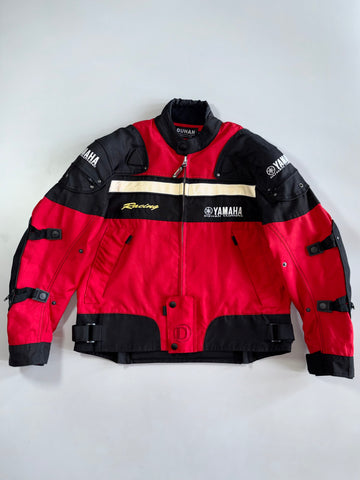 Duhan x Yamaha | Mesh Padded Moto Racing Jacket (L)