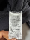 Adidas Collegiate Spellout Hoodie Black with Blue/White Lettering,  (M)