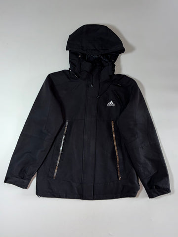 Adidas Hooded Jacket Dtacheable Cap  – Black  (S)
