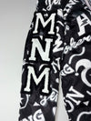 YANPAI All-Over Graffiti Graphic Hooded Puffer Parka Women’s (S)