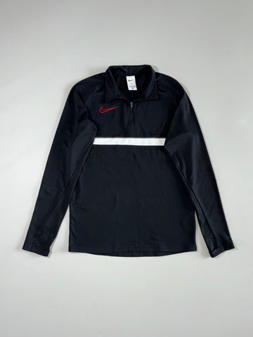 Nike Academy Dri-FIT Quarter-Zip Drill Top – Black (M)