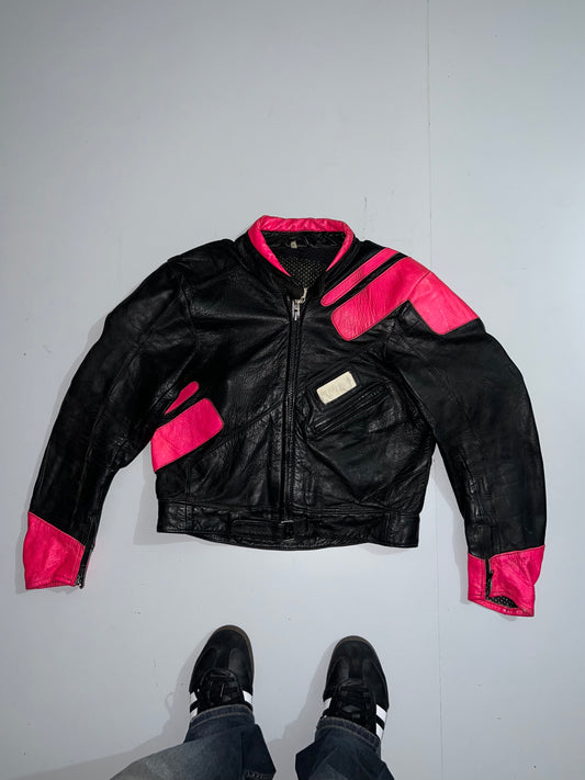 !           Super Premium Original Leather (RARE) Racing Jacket (PADDED) (S/M)