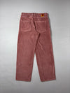 Empyre Pink Corduroy Pants (W:33) (L:40)