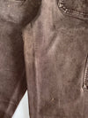 Carhartt Original Fit Brown Double-Knee Pants (W:36|L:38)