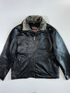 Excelled Premium Original Leather Jacket (DetechableFurr Coller)(XL)