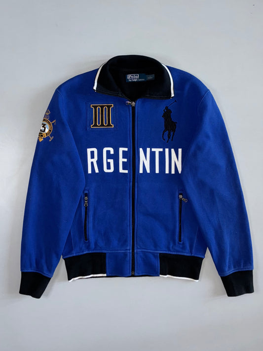 Polo Ralph Lauren Argentina Big Pony Track Jacket Royal Blue (M)