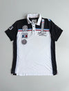 Camp David Yacht Club Saint-Tropez Embroidered Polo – Black/White (XL)