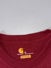 Carhartt Pocket T-Shirt Burgundy/Maroon Original Fit (XL)