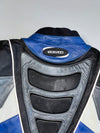 Vanucci by Enrico Vanucci High-Class Pure Leather Motorcycle Racing Jacket with Carbon Fiber Protectors & 3M Scotchlite (PADDED) (L/XL)