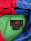 Vintage Jordan Multicolour Colour Block Terry Pullover Hoodie (L/XL)