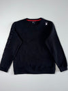 Spyder Black Embroidered Logo Knit Sweatshirt  (XL)