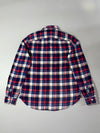 Gap Navy & Red Plaid Flannel Shirt – (S)