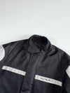 Vintage Kamo Bikewear Black & Grey Motorcycle Jacket Paded (L)