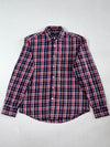 Vintage Gap Navy Red Plaid Flannel Shirt (L)