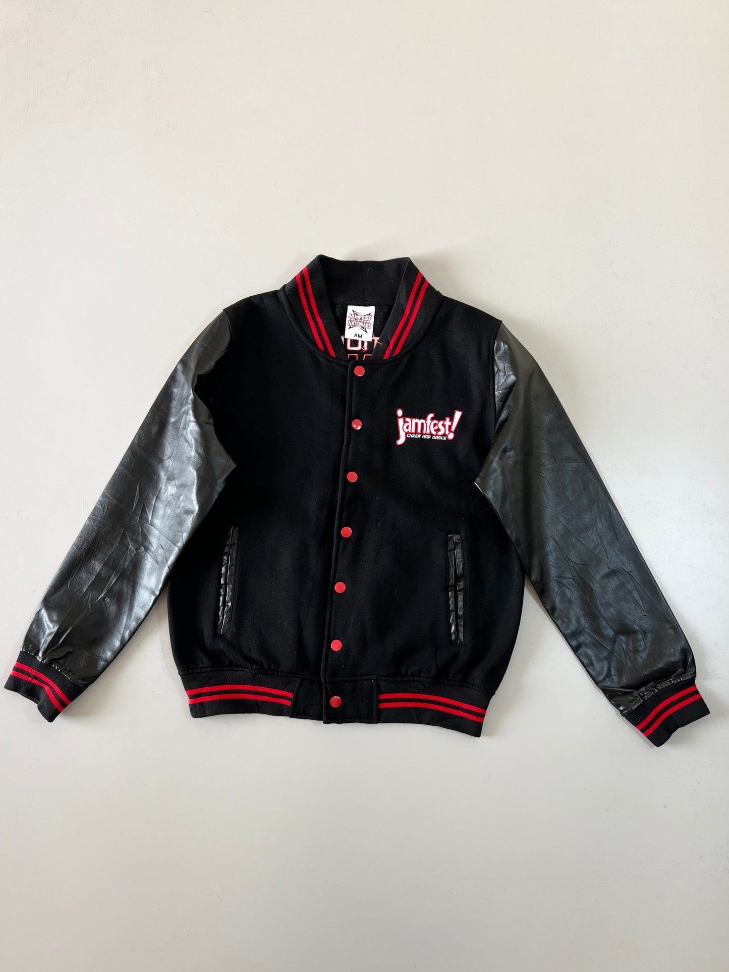 ZSuper Premium Varsity Jacket (Original Leather) (S)