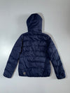 Puma Navy Blue Hooded Puffer Jacket  (S)