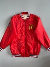 Adidas x McDonald’s Red Satin Varsity Bomber Jacket (L)