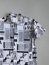 Nice Hike Herfa Apparel News Paper Shirt (M)