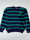 Vintage La Chemise Lacoste Striped Crewneck Sweatshirt Navy Green Men’s” (2XL)