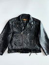 Vintage Dimitri Cuir Nickel Pure Leather Heavy Jacket (Xl)