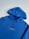 Vintage Gap Blue Athletic Arch Logo Hoodie (M)