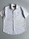 Polo Ralph Lauren Custom Fit Short Sleeve Shirt – White (L)