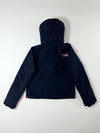 Hollister All-Weather Hooded Jacket  Navy w/ Pink Accents, Women’s (L)